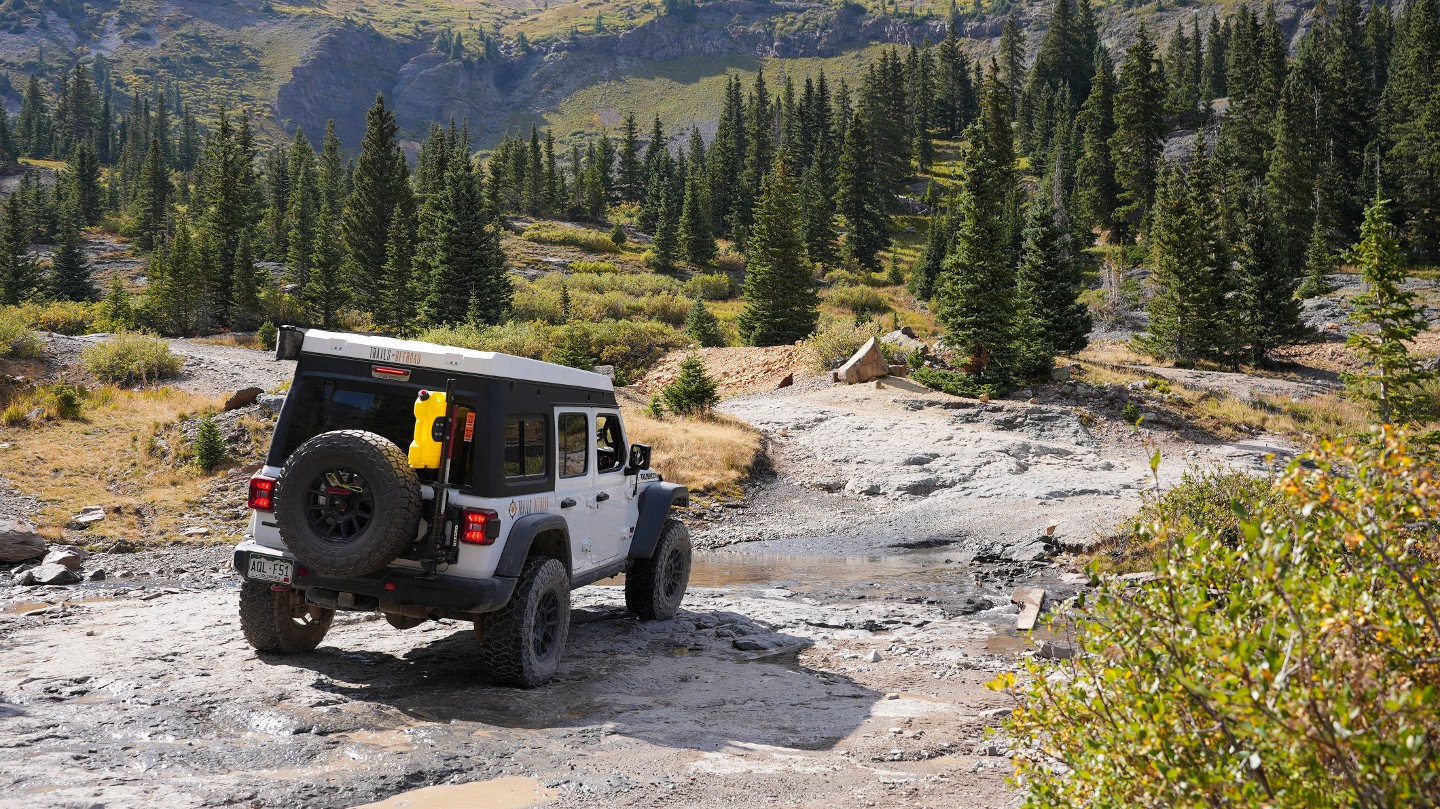 Imogene Pass - Waypoint 17: Water Crossing