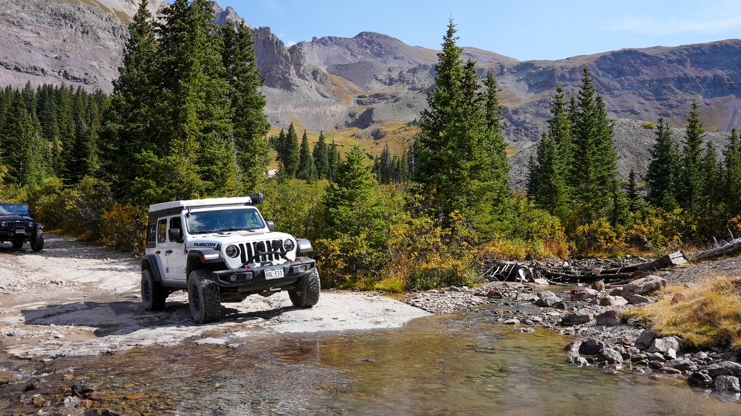 Imogene Pass - Waypoint 17: Water Crossing