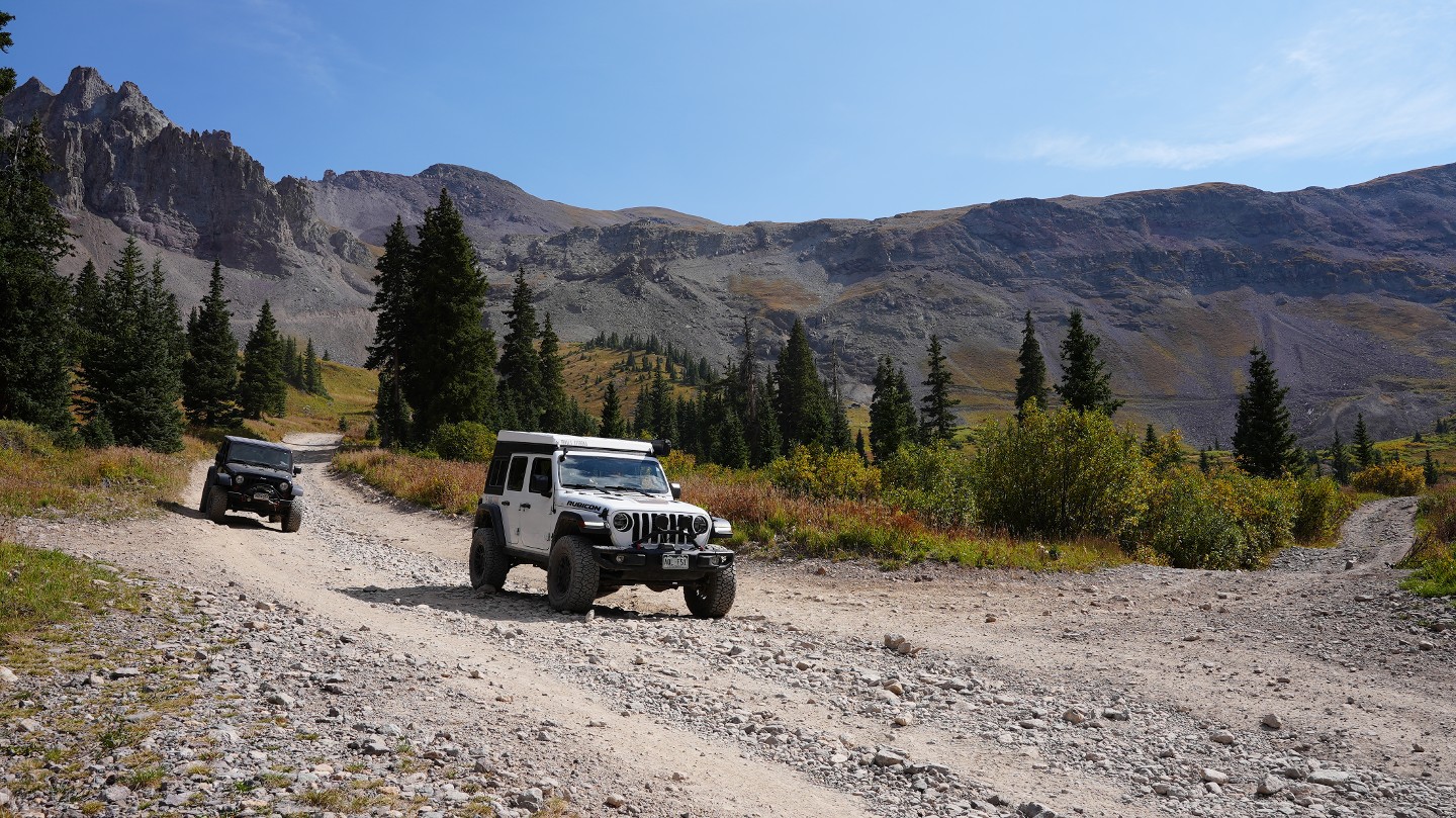 Imogene Pass - Waypoint 16: Campsite and Camp Bird Mine