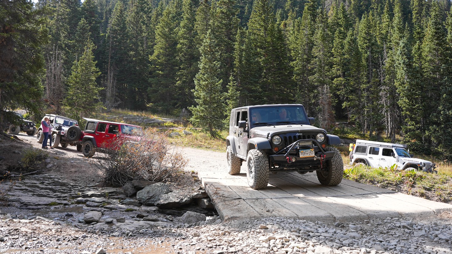 Imogene Pass - Waypoint 18: Water Crossing/Richmond Basin - Stay Left