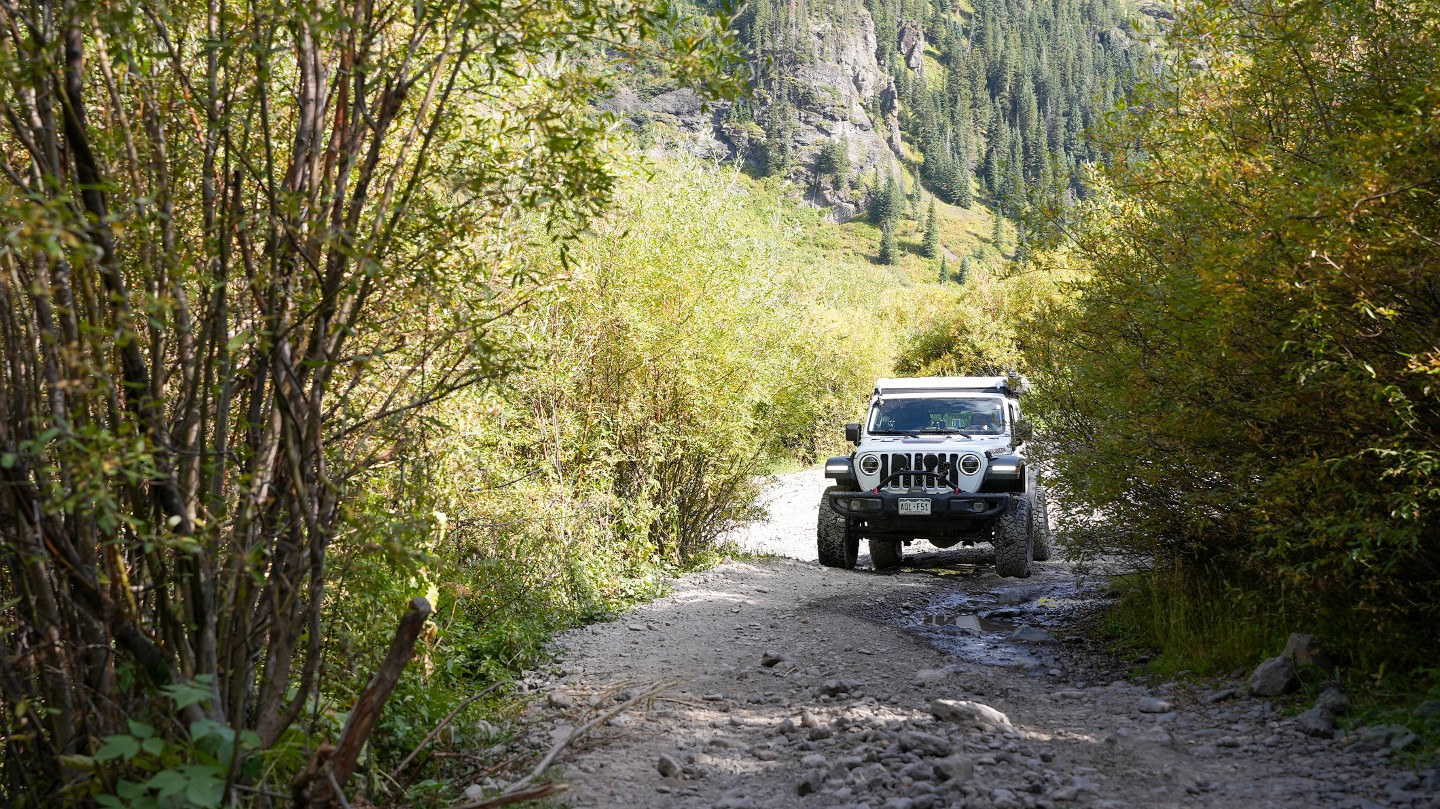 Imogene Pass - Waypoint 20: Trail Split - Stay Left