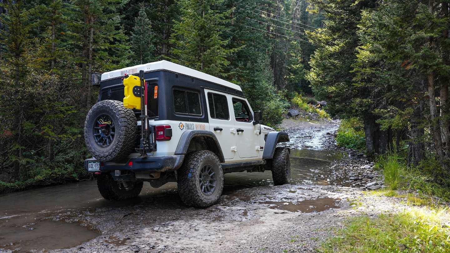 Imogene Pass - Waypoint 22: Water Crossing