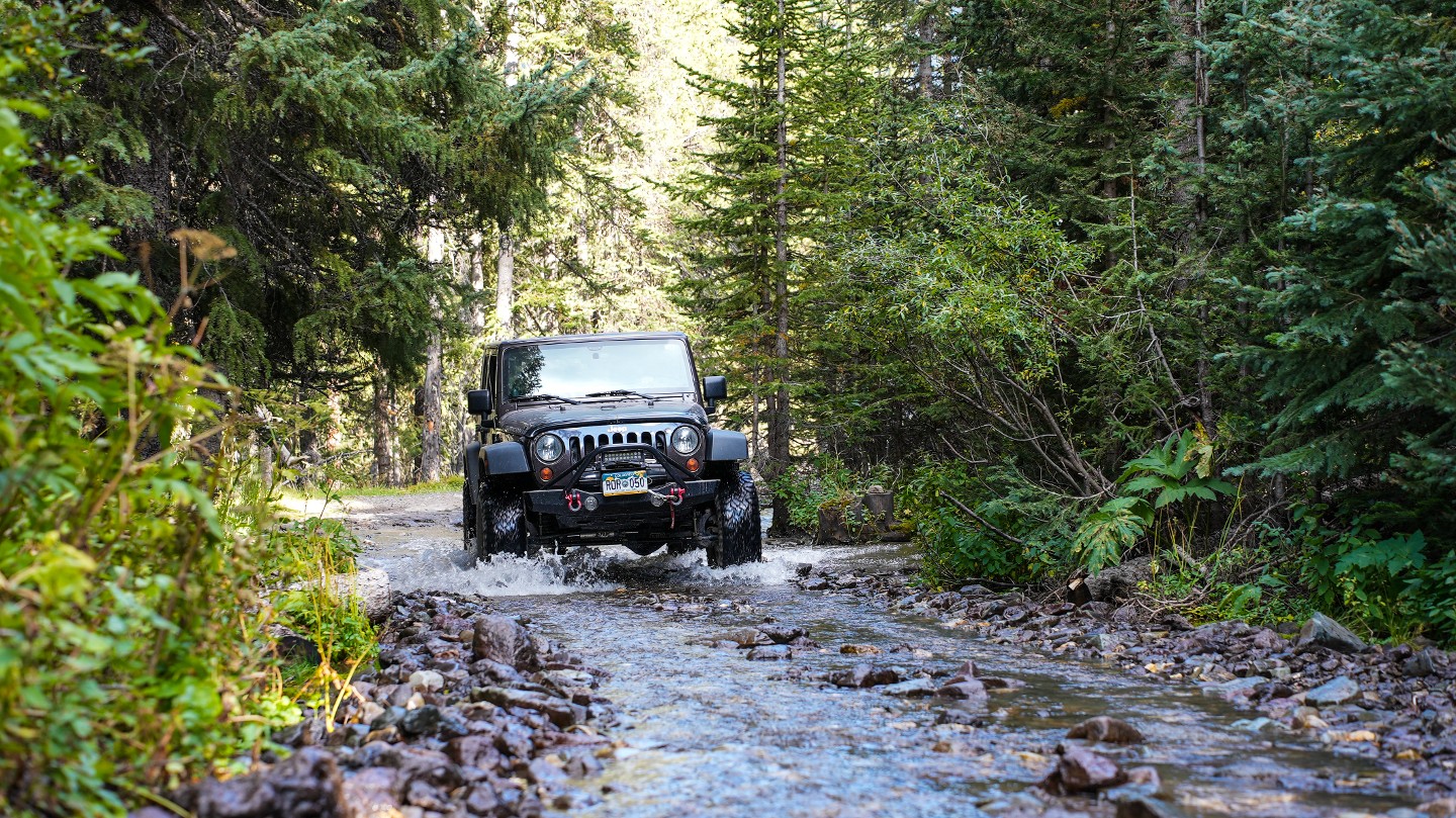 Imogene Pass - Waypoint 22: Water Crossing