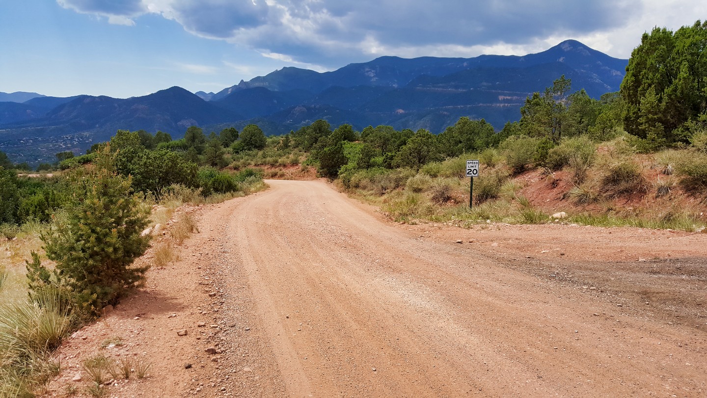 Rampart Range Road - Waypoint 2: Private Road