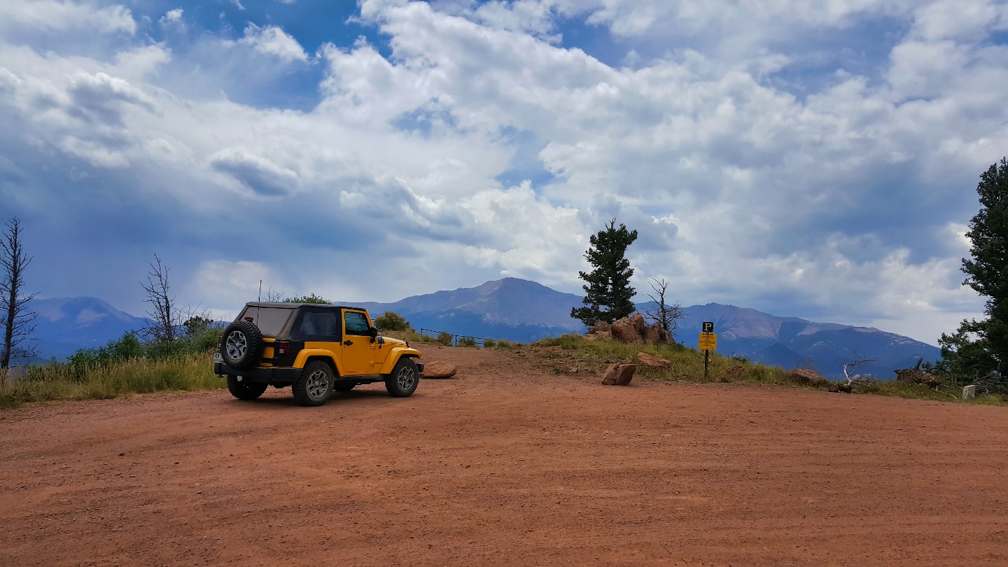 Rampart Range Road - Waypoint 5: Pike's Peak Scenic Overlook