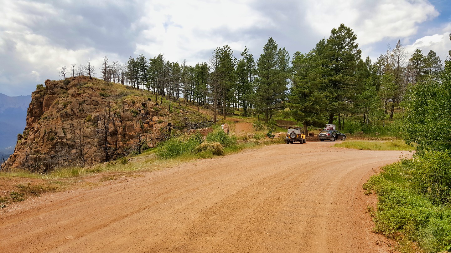 Rampart Range Road - Waypoint 6: Scenic Overlook & CCC Marker