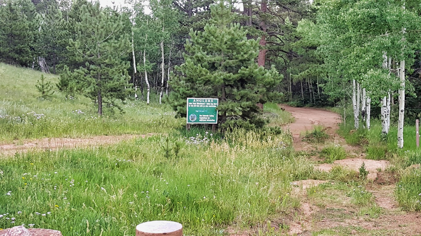 Rampart Range Road - Waypoint 8: Angler Parking Lot