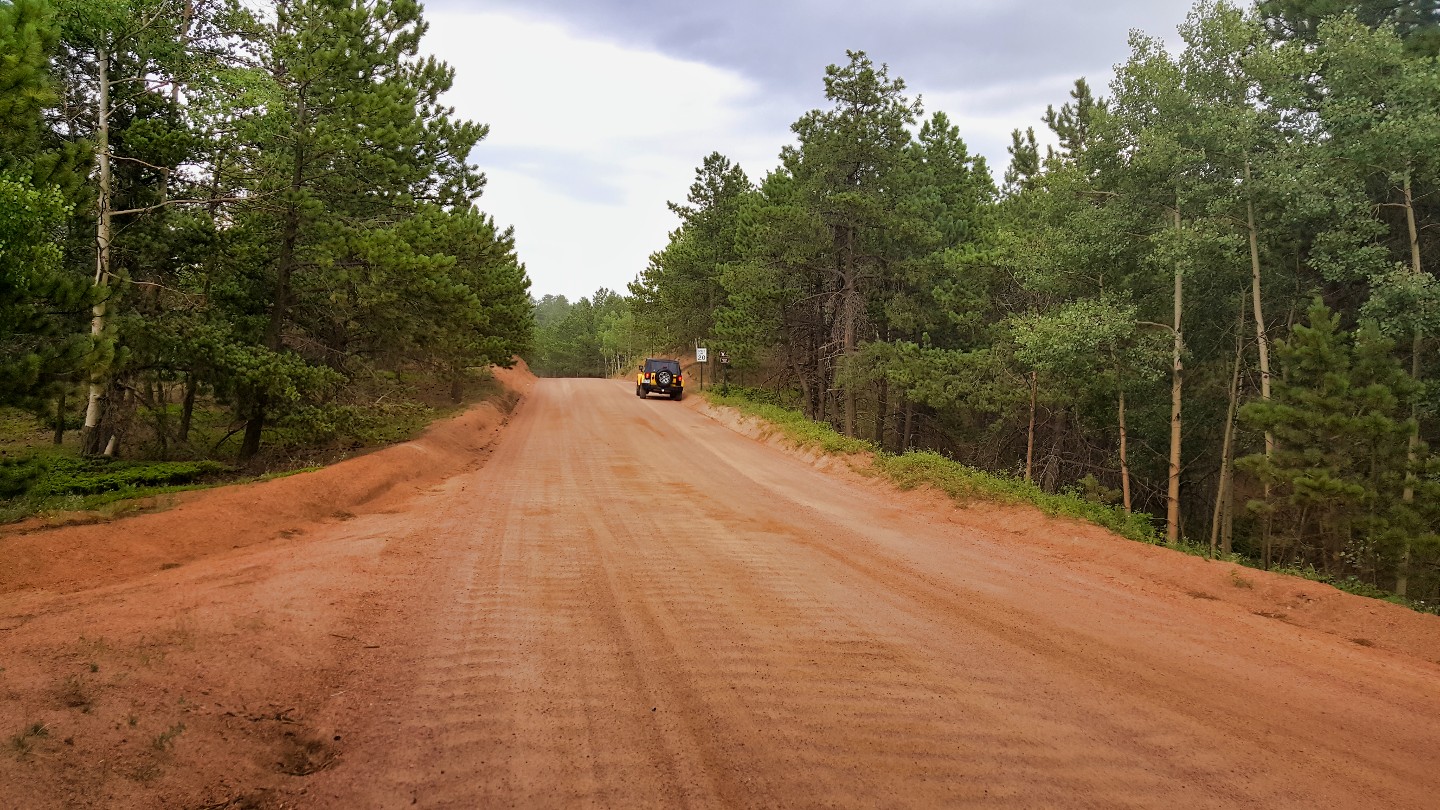 Rampart Range Road - Waypoint 11: Loy Creek Road