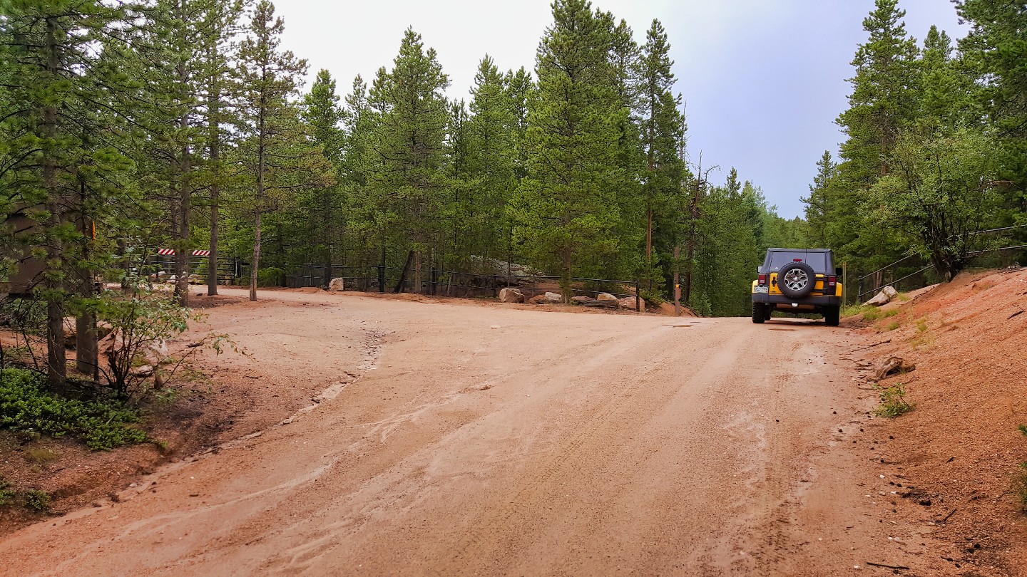 Rampart Range Road - Waypoint 19: Seasonal Gate