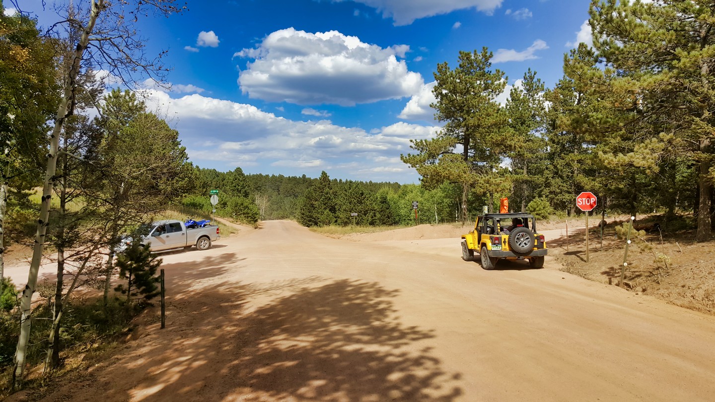 Rampart Range Road - Waypoint 10: Schubarth Road