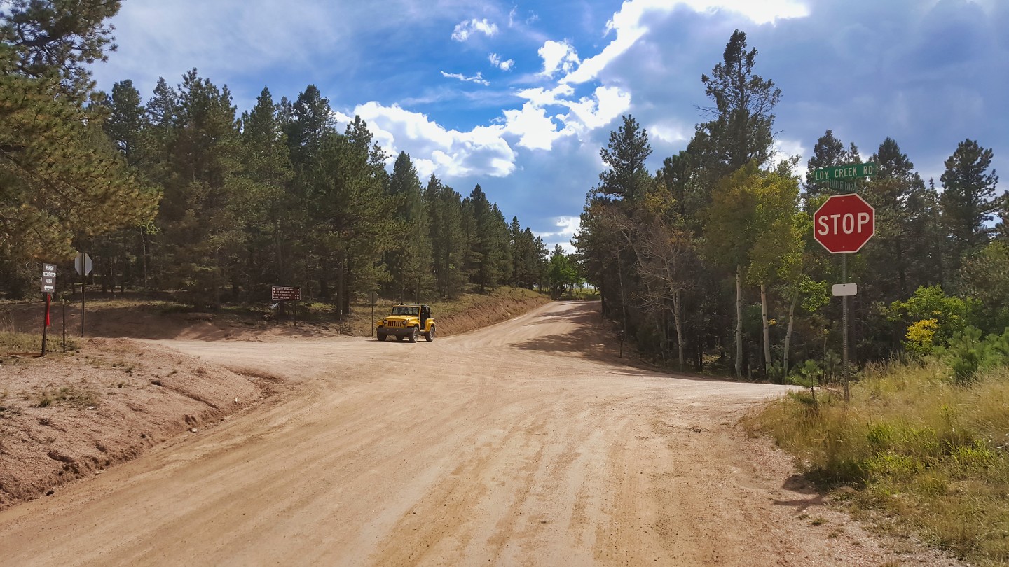 Rampart Range Road - Waypoint 10: Schubarth Road