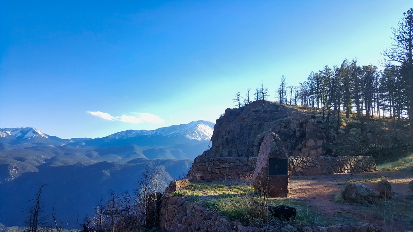 Rampart Range Road - Waypoint 6: Scenic Overlook & CCC Marker