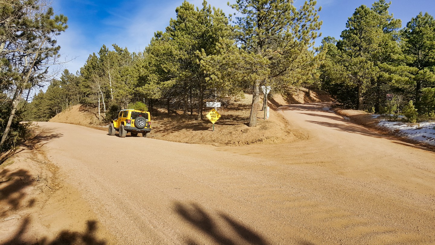 Rampart Range Road - Waypoint 13: Farish Memorial Road