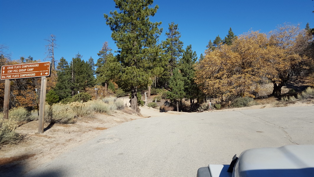 3N16 - Holcomb Valley - Waypoint 4: 3N34 Dishpan Springs/Crab Flats - Turn Right