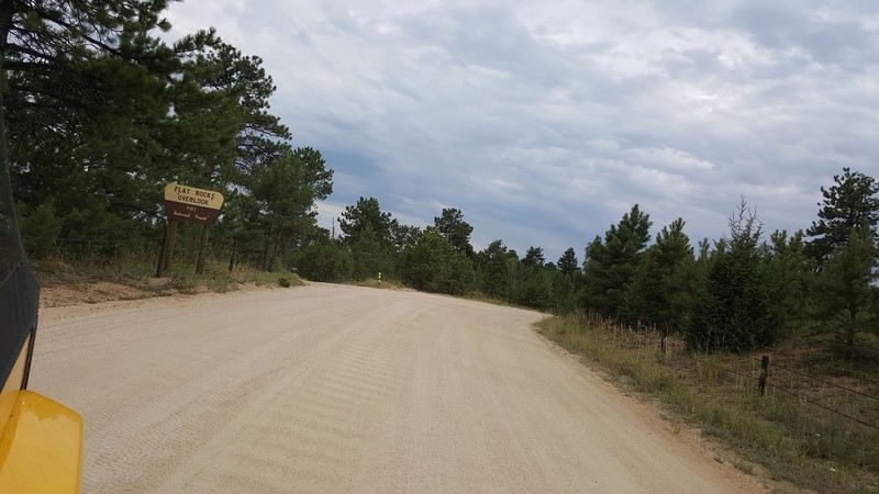 Rampart Range Road - Waypoint 25: Flat Rocks Overlook