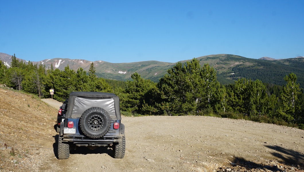 Kingston Peak - Waypoint 1: Forest Service Road 353 - Apex and Mammoth Gulch Road Trailhead