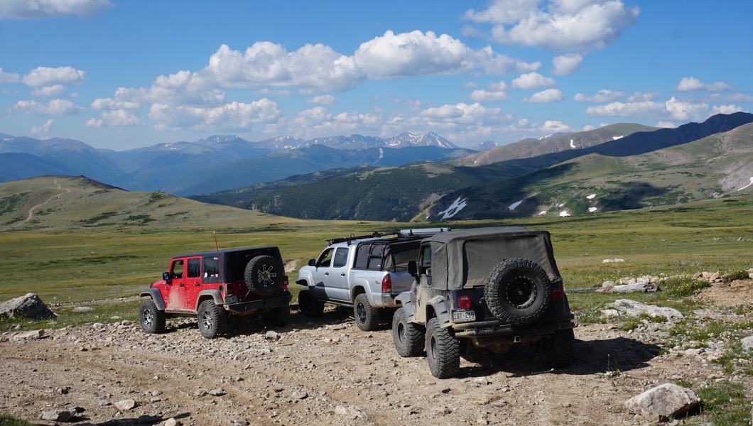 Kingston Peak - Waypoint 10: Straight - James Peak Hiking Trailhead