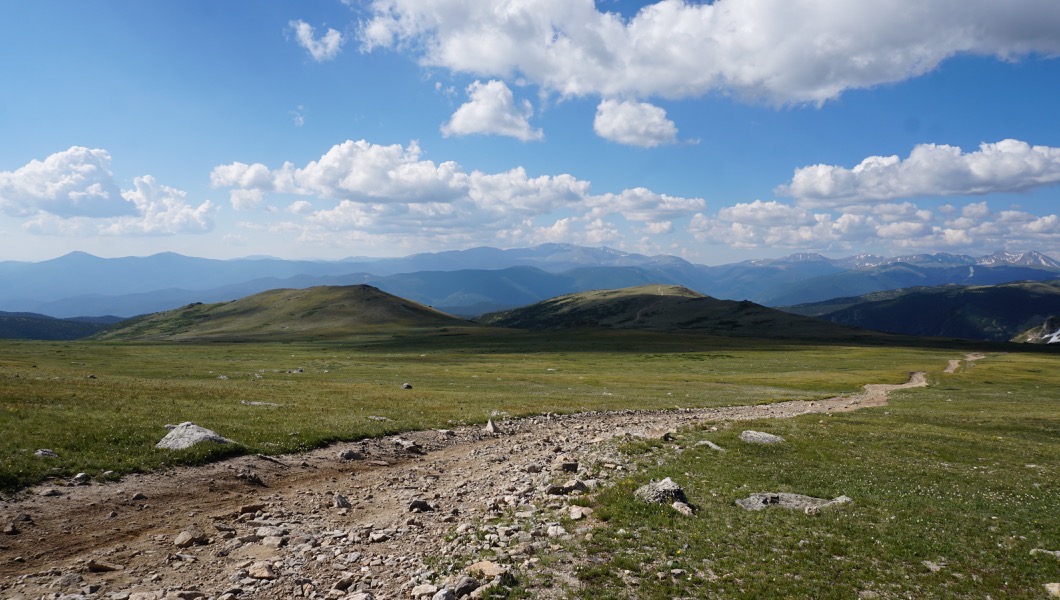 Kingston Peak - Waypoint 10: Straight - James Peak Hiking Trailhead