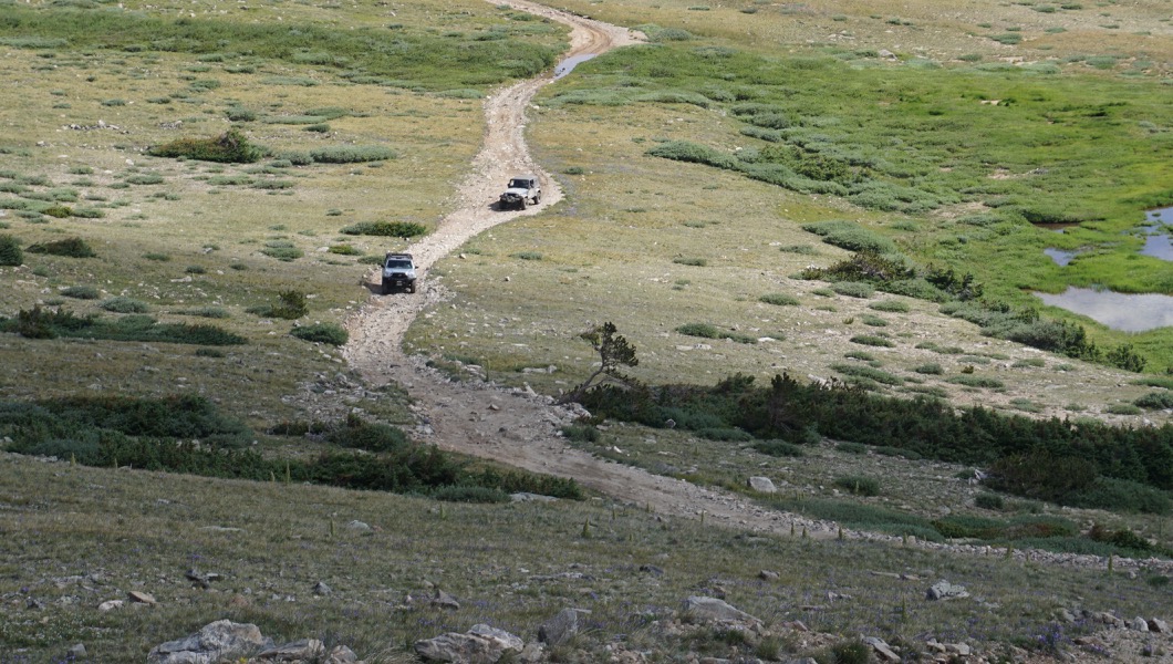 Kingston Peak - Waypoint 11: Bottom Mailbox Hill