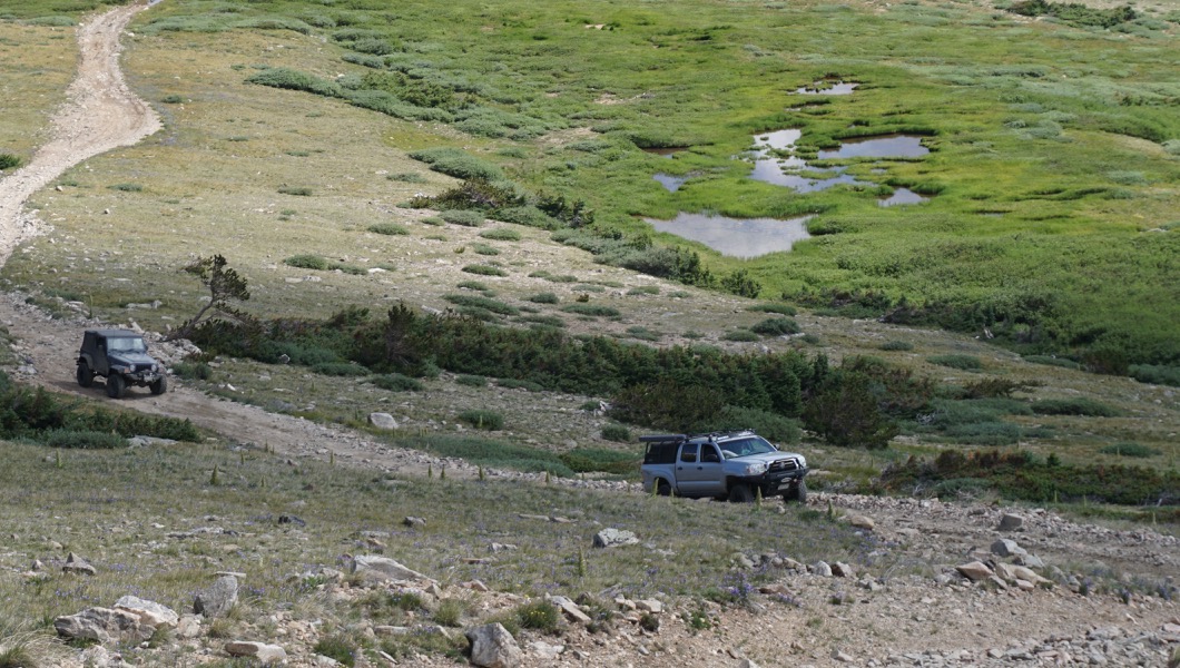 Kingston Peak - Waypoint 11: Bottom Mailbox Hill