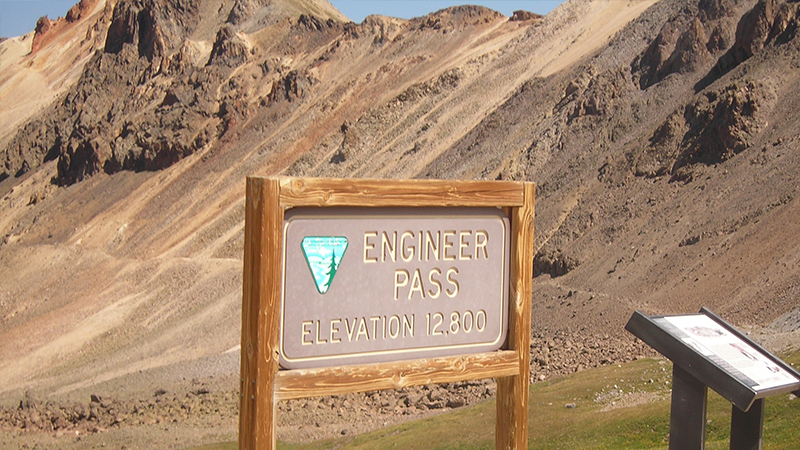 Engineer Pass - Waypoint 15: Official Summit and Overlook