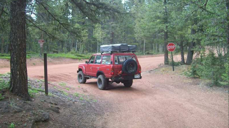 Rampart Range Road - Waypoint 17: Hotel Gulch