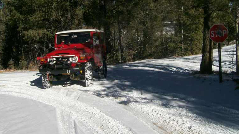 Rampart Range Road - Waypoint 16: Ice Cave Road