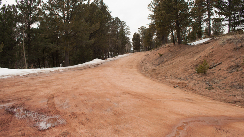 Rampart Range Road - Waypoint 14: Mount Herman Road