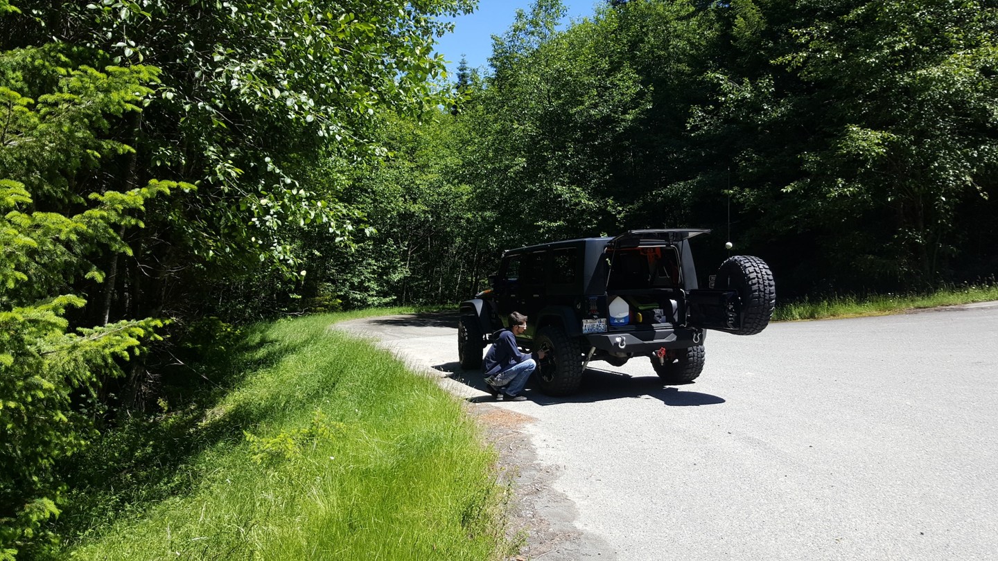 NF-7030 to Stampede Pass - Waypoint 1: 7030 Trailhead