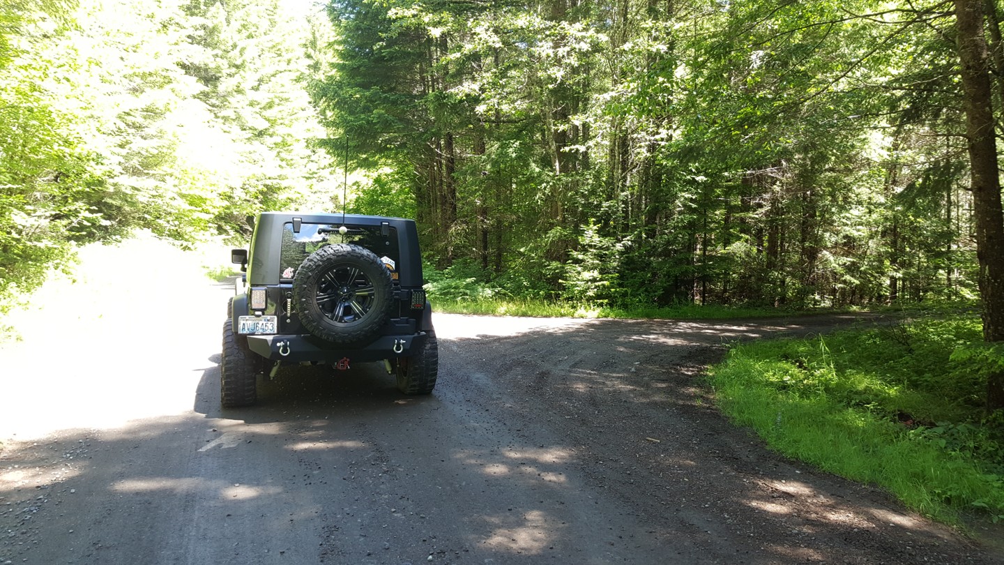 NF-7030 to Stampede Pass - Waypoint 2: Intersection with NF-110