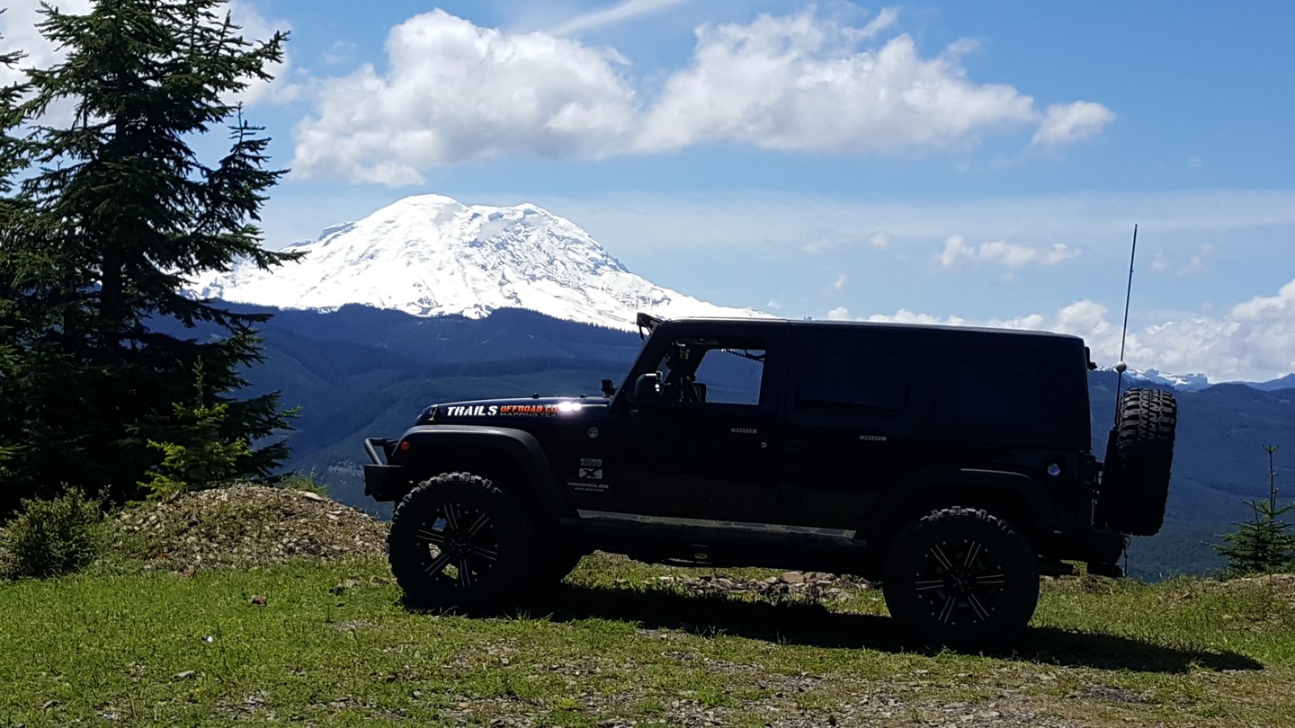 NF-7030 to Stampede Pass - Waypoint 6: Mount Rainer Vista