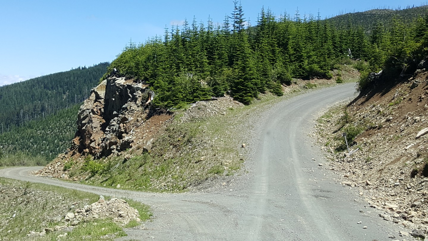 NF-7030 to Stampede Pass - Waypoint 8: Intersection with unknown road