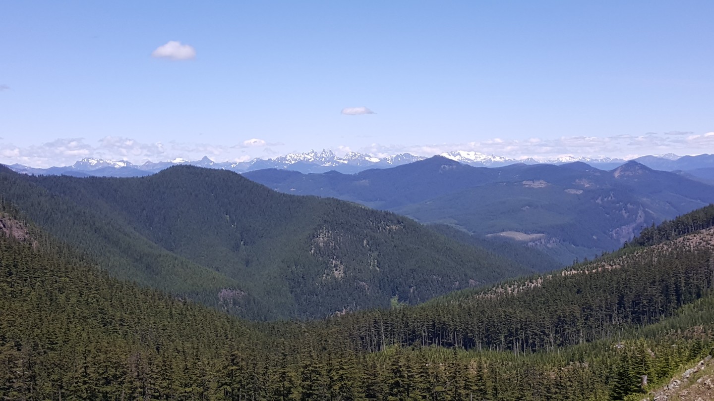 NF-7030 to Stampede Pass - Waypoint 8: Intersection with unknown road