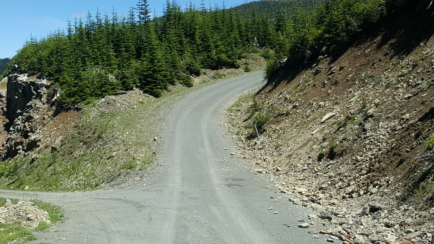 NF-7030 to Stampede Pass - Waypoint 8: Intersection with unknown road