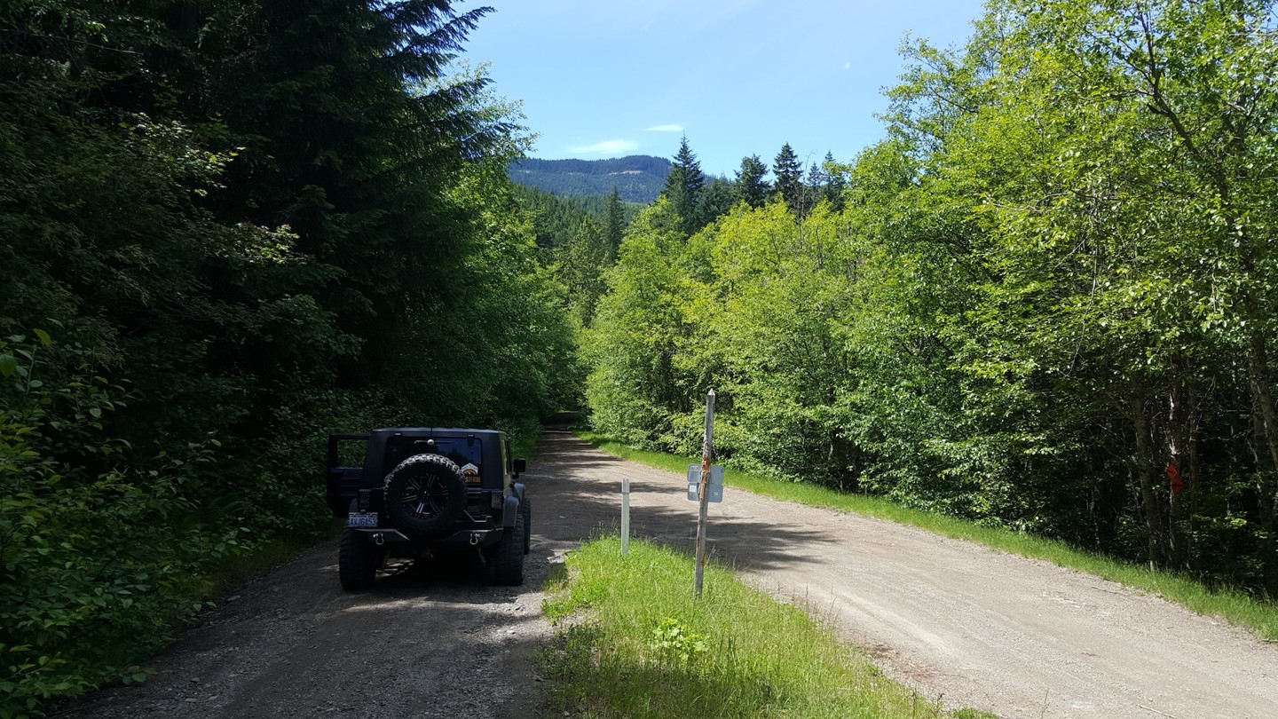 NF-7030 to Stampede Pass - Waypoint 13: Intersection NF-5200