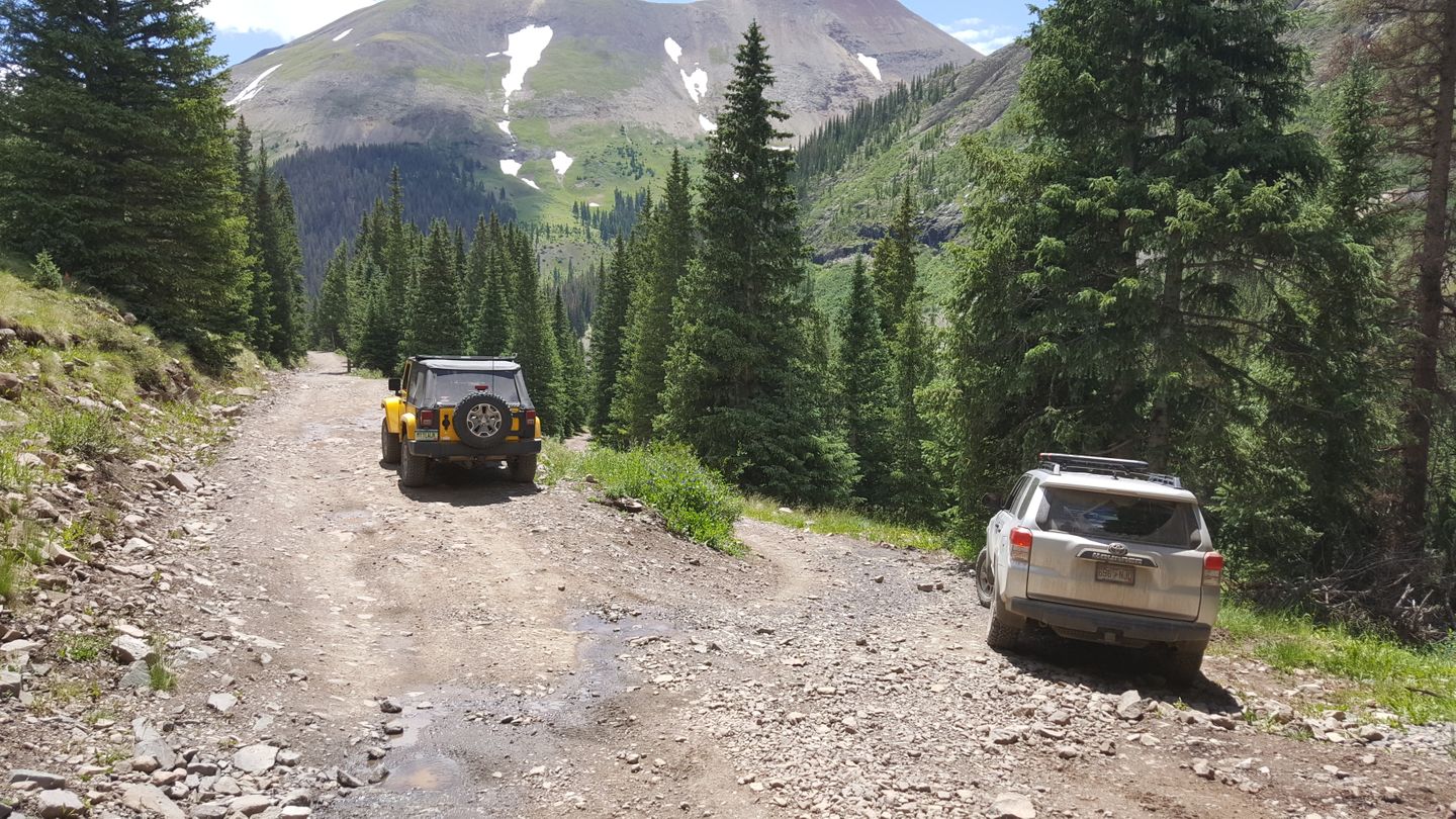 Engineer Pass - Waypoint 19: Intersection with CR 21