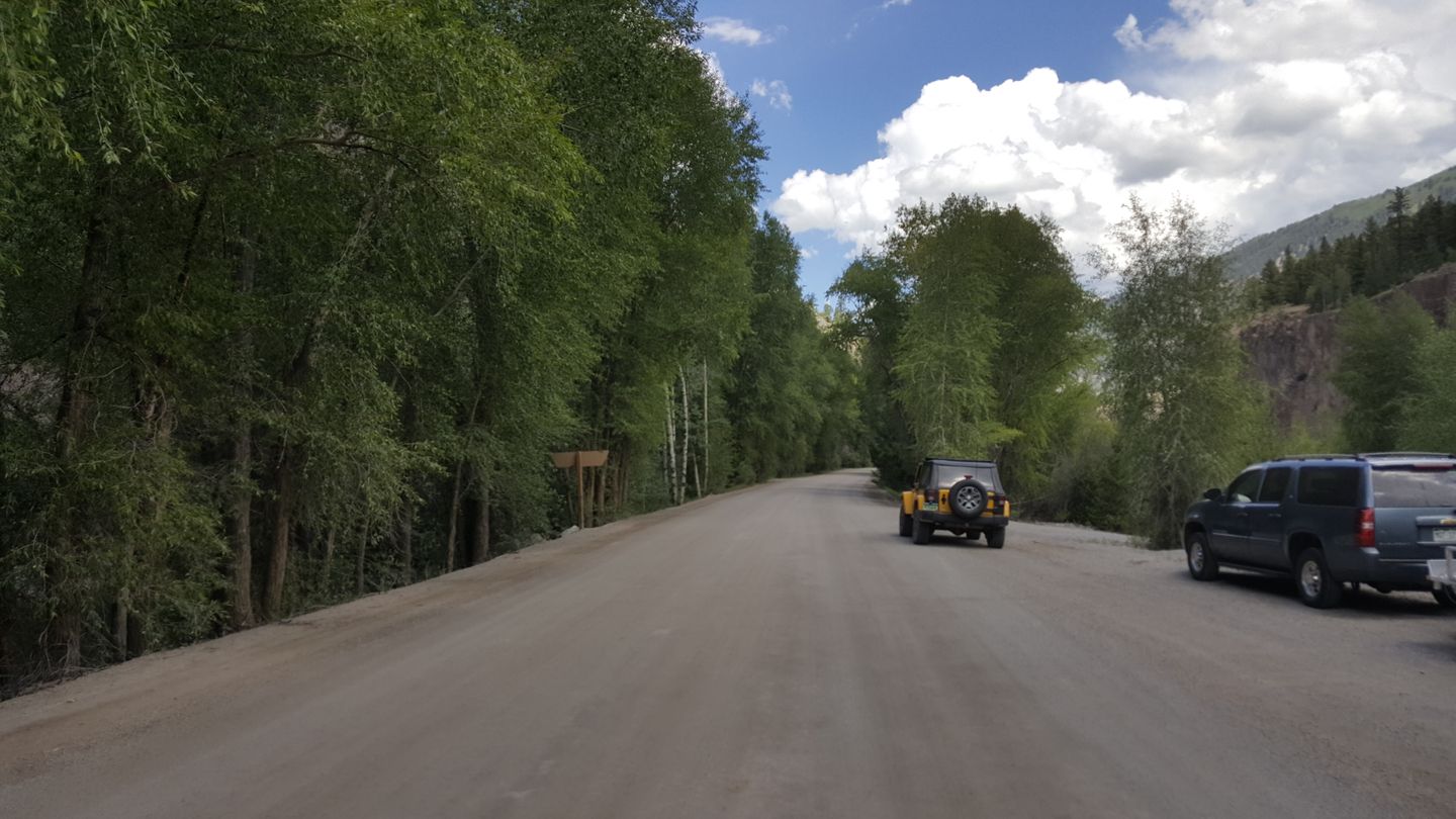 Engineer Pass - Waypoint 32: ATV Parking Lot/Staging Area & Trail Entrance