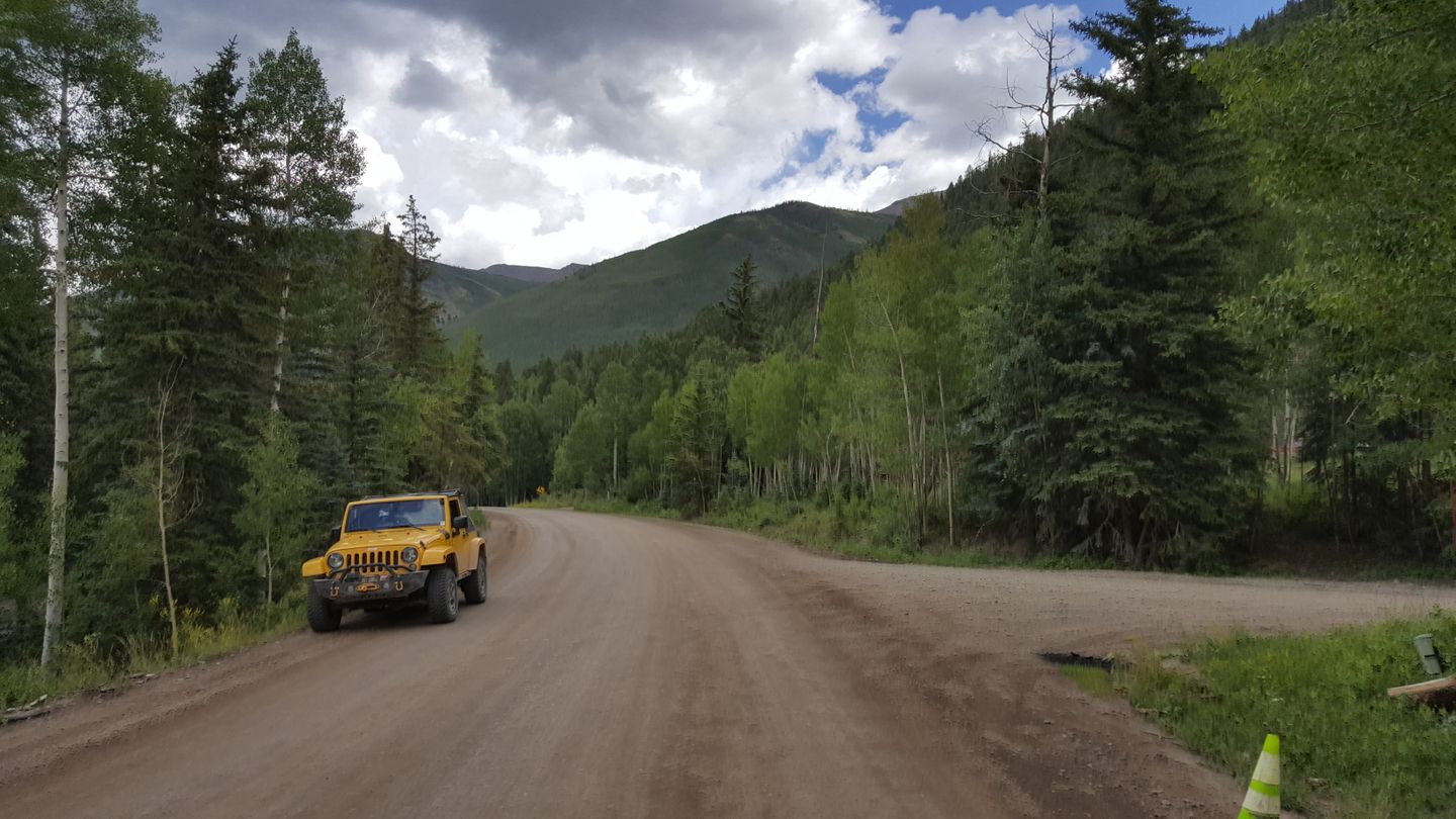 Cinnamon Pass - Waypoint 6: Intersection with CR 36