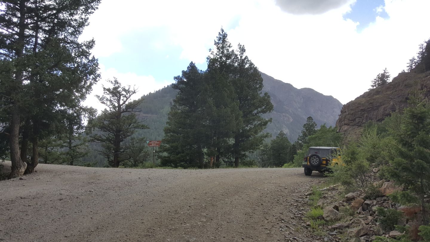 Cinnamon Pass - Waypoint 10: Intersection To Historical Sherman Townsite & Interpretive Site