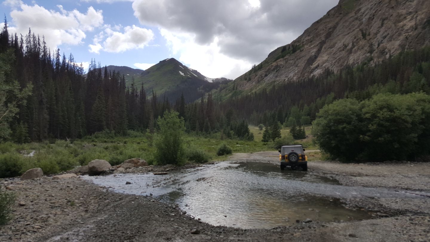 Cinnamon Pass - Waypoint 15: Creek Crossing / Waterfall