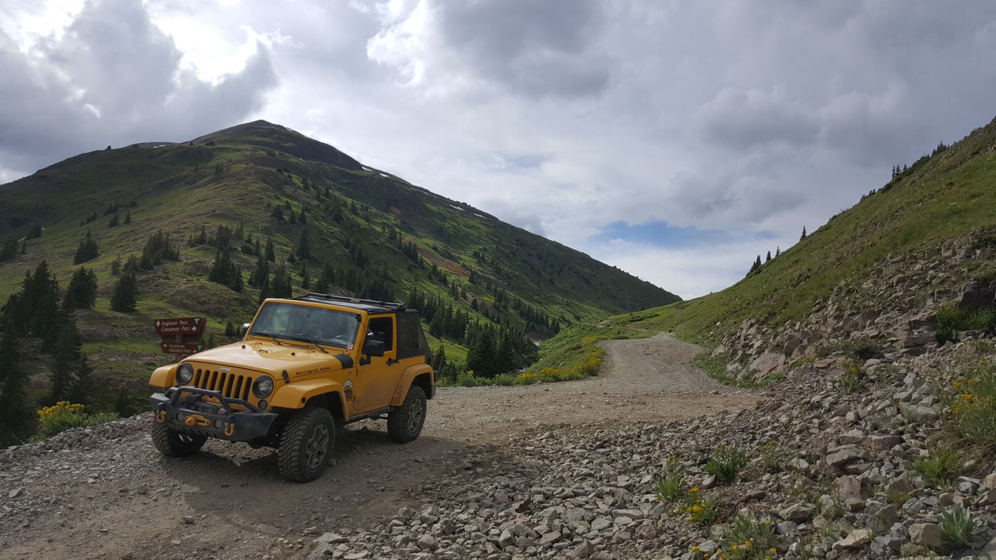 Cinnamon Pass - Waypoint 20: Alpine Loop Connector & Animas Forks Split