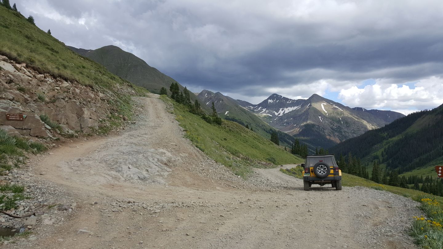 Cinnamon Pass - Waypoint 20: Alpine Loop Connector & Animas Forks Split