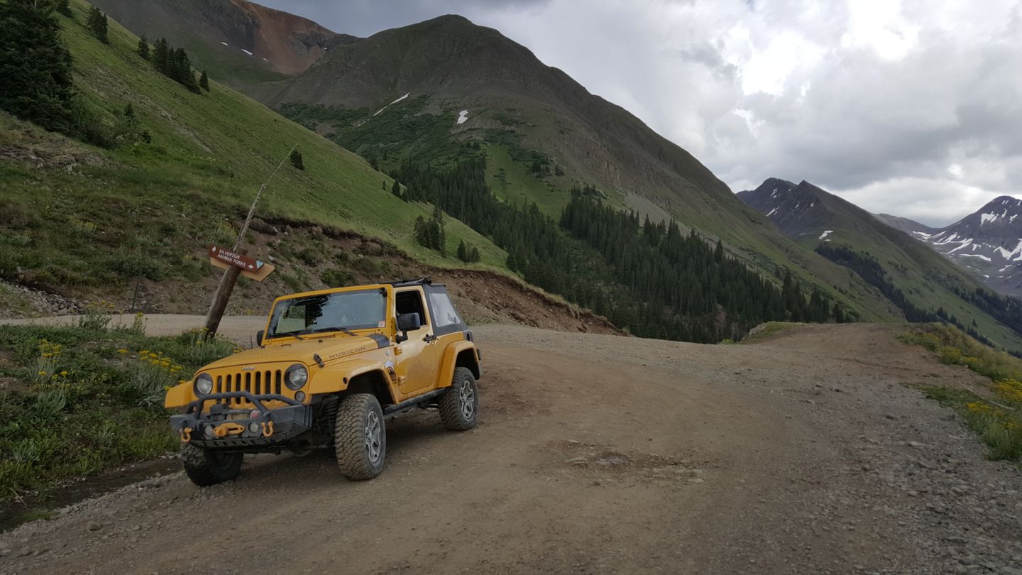 Cinnamon Pass - Waypoint 21: Intersection with Unnamed Road