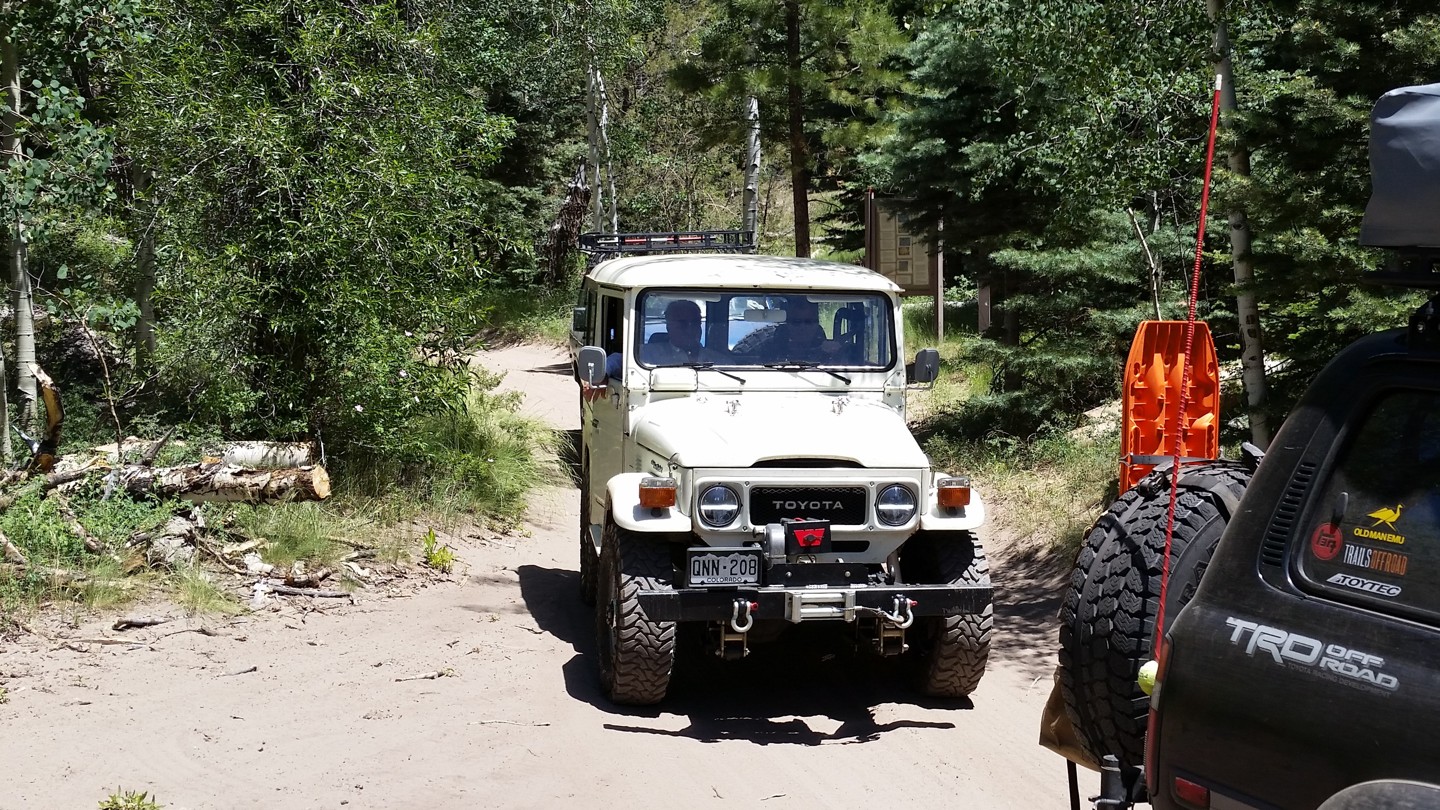 Medano Pass - Waypoint 10: National Park Boundary