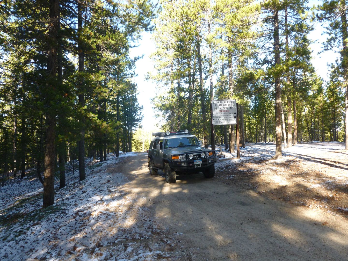 Dakan Road - Waypoint 6: West End Trailhead