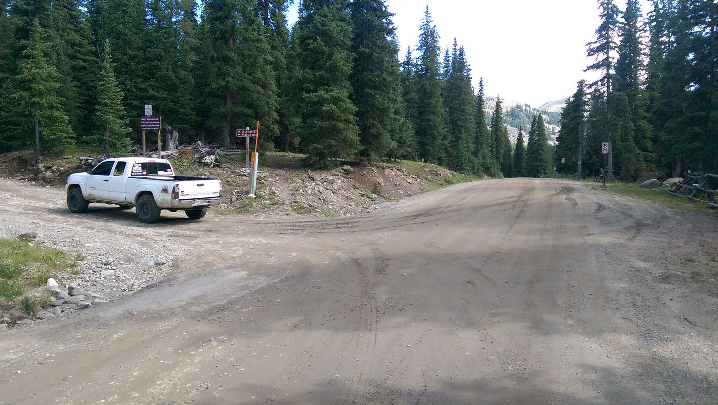 Webster Pass - Waypoint 1: Northern Trailhead