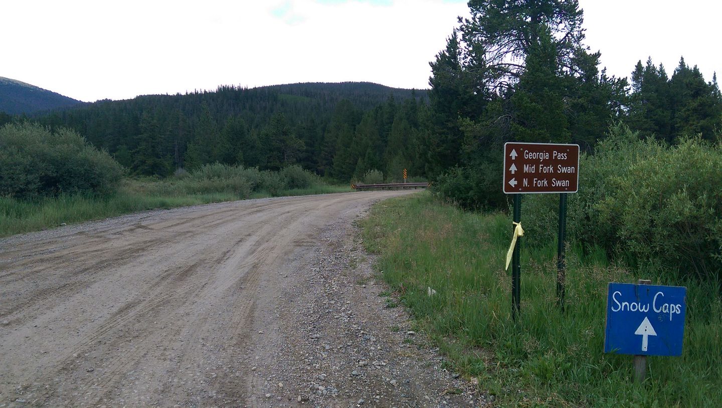 Middle Fork Swan River - Waypoint 1: Trailhead