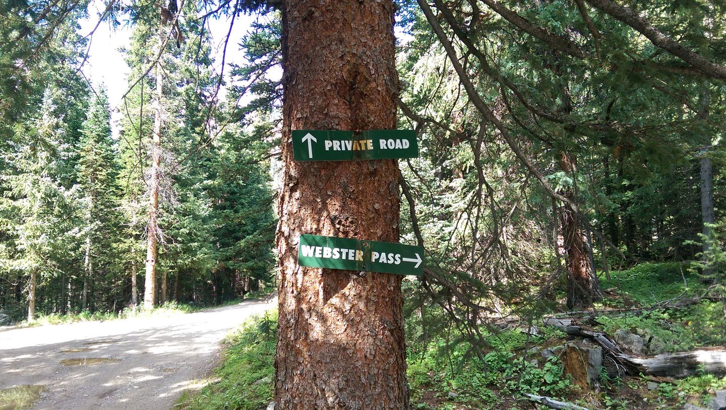 Webster Pass - Waypoint 2: Private Drive