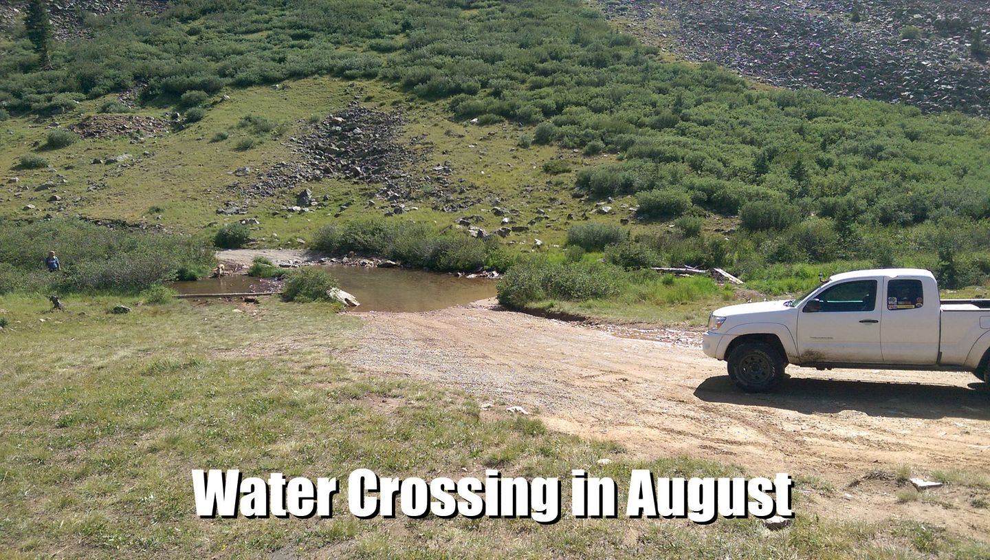 Webster Pass - Waypoint 6: Water Crossing