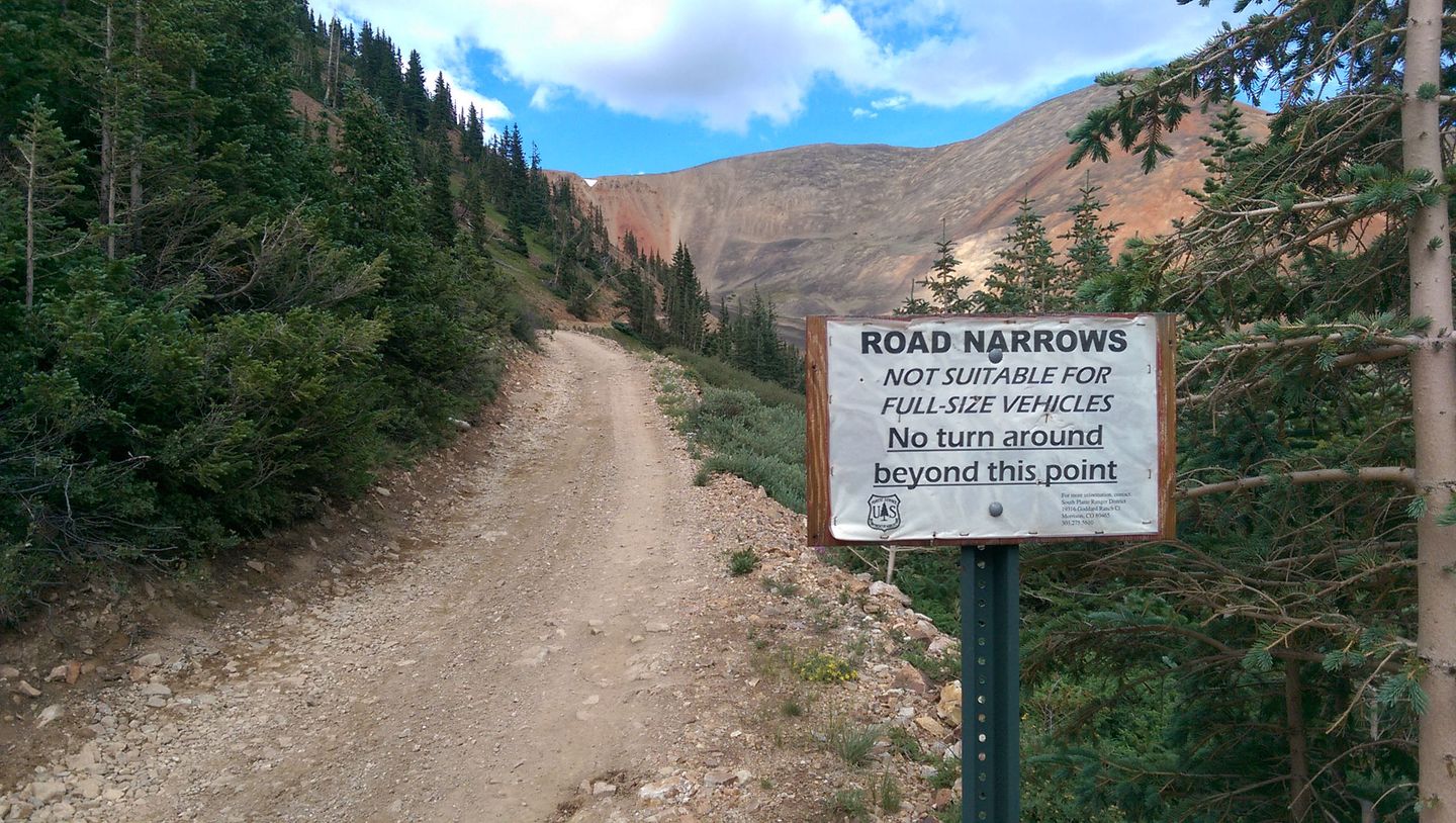 Webster Pass - Waypoint 11: Very Narrow